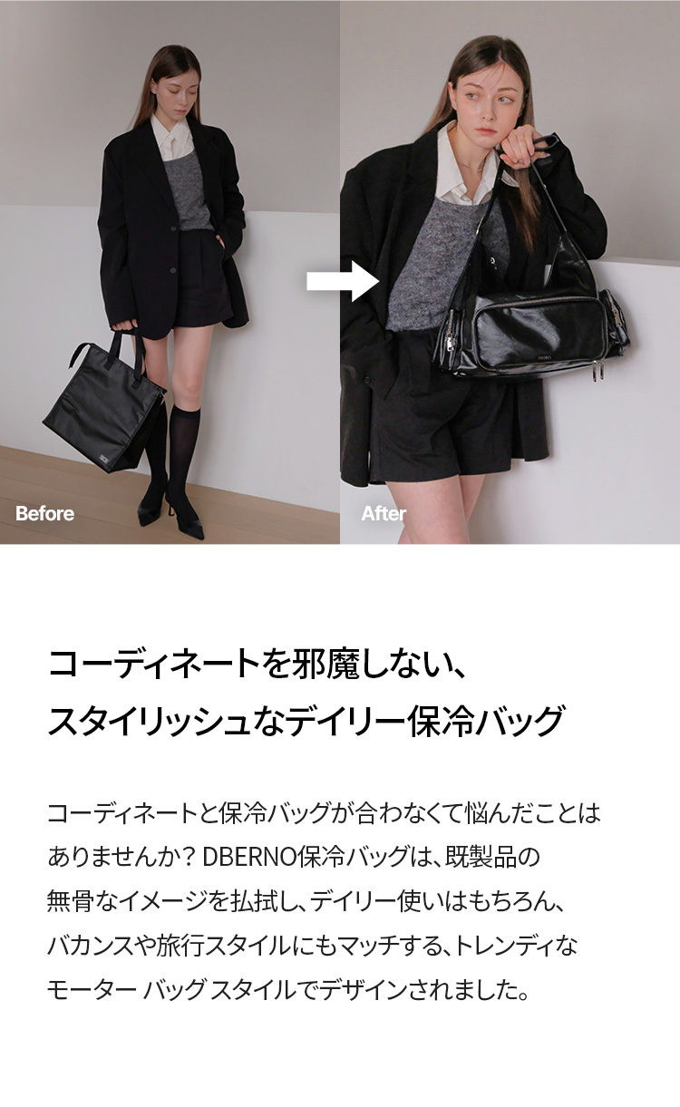 Qoo10 Dberno 3ポケット保冷ピクニックボブサン 2wa